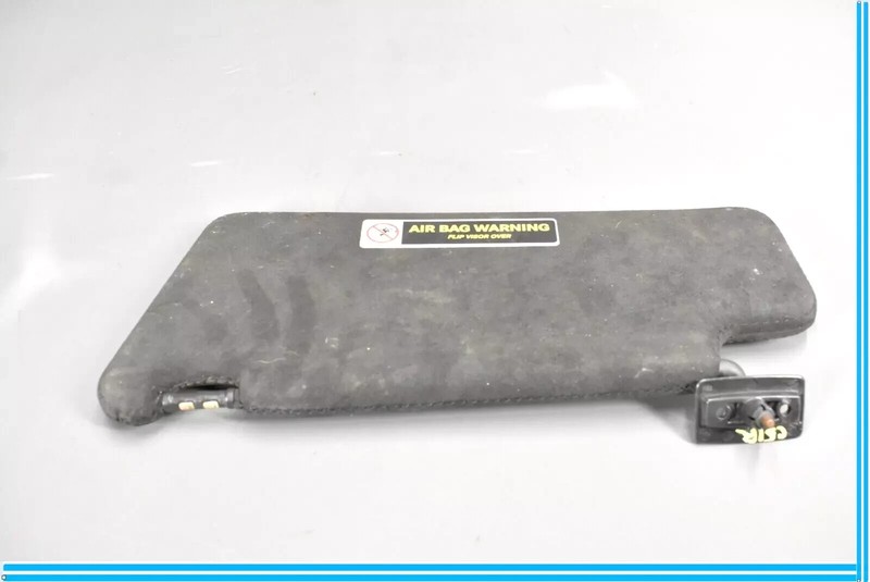 03-12 Mercedes R230 SL600 SL500 SL63 AMG Right Side Sun Visor Shade Black OEM