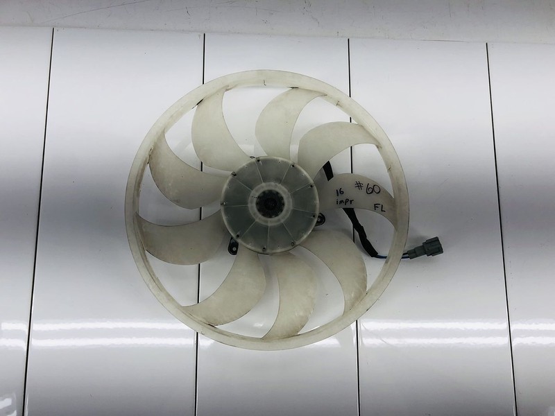 08-16 SUBARU IMPREZA 2.0L H4 GAS ENGINE COOLING LEFT SIDE FAN BLADE OEM #60