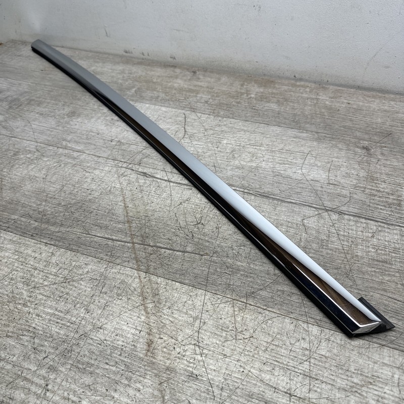 2012-2016 Tesla Model S Rear Driver Side Door Exterior Chrome Belt Molding LR OE