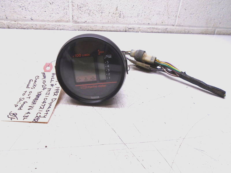 W4 OEM Yamaha LCD Marine Multi Meter Gauge