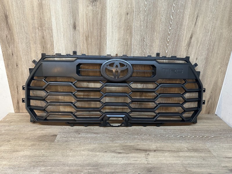 2022-2024 TOYOTA TUNDRA FRONT GRILLE OEM TRD STYLE BLACK OEM PART# 53101-0C490