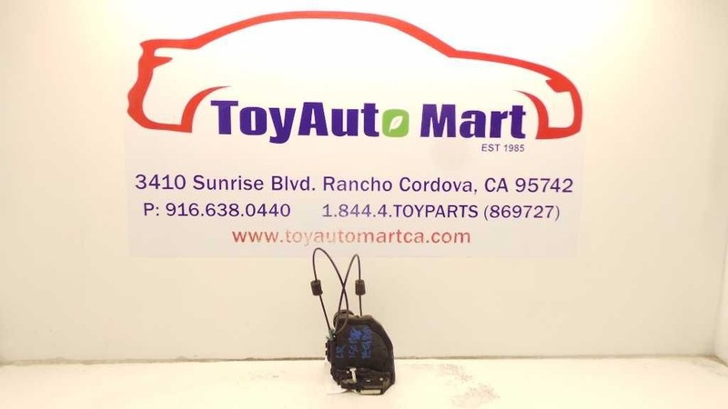 06-12 TOYOTA RAV4 DRIVER SIDE REAR DOOR LOCK ACTUATOR ASSEMBLY