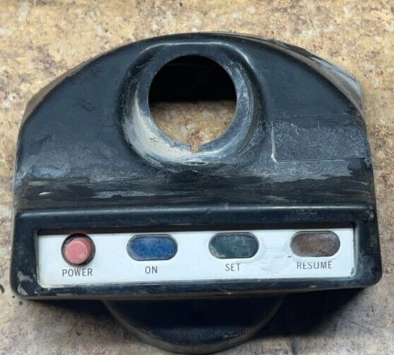 1987 Yamaha Venture XVZ1300 Dash Lights Pilot Box Panel Shroud 87 XVZ 1300