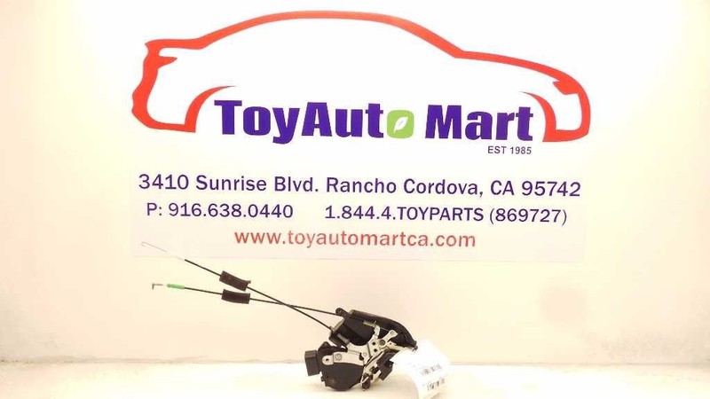 01-07 TOYOTA HIGHLANDER PASSENGER SIDE REAR DOOR LOCK ACTUATOR ASSEMBLY