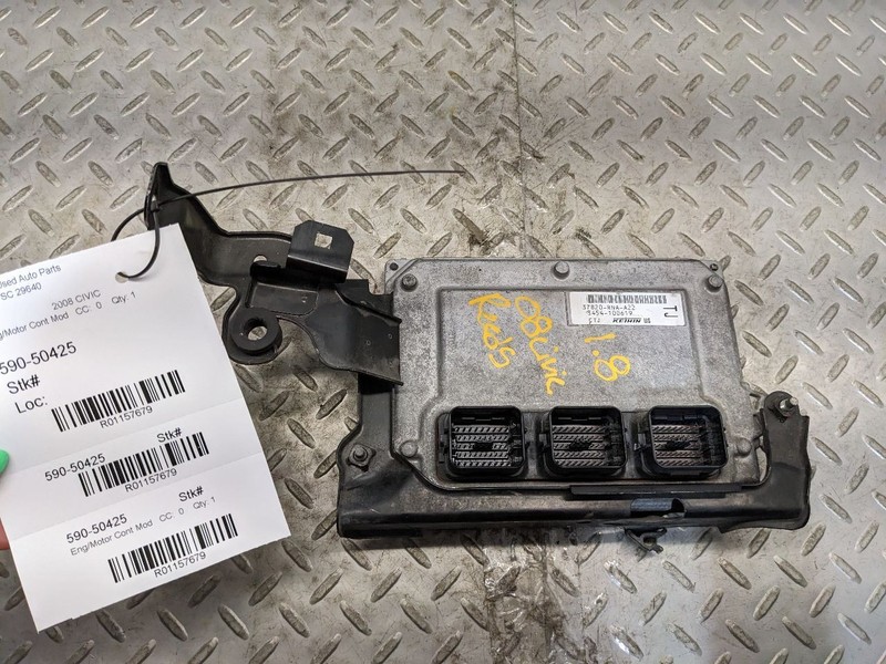 Engine ECM Electronic Control Module Gasoline 1.8L SOHC Fits 06-08 CIVIC 1157679