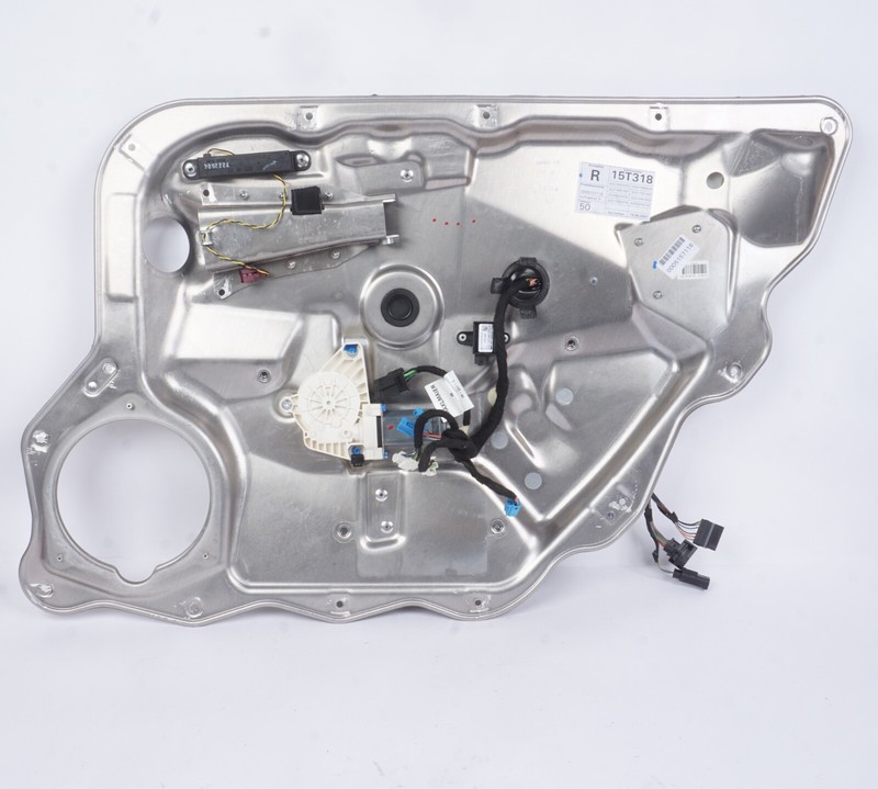 2007-2013 MERCEDES S550 W221 REAR PASSENGER DOOR WINDOW REGULATOR & CARRIER OEM