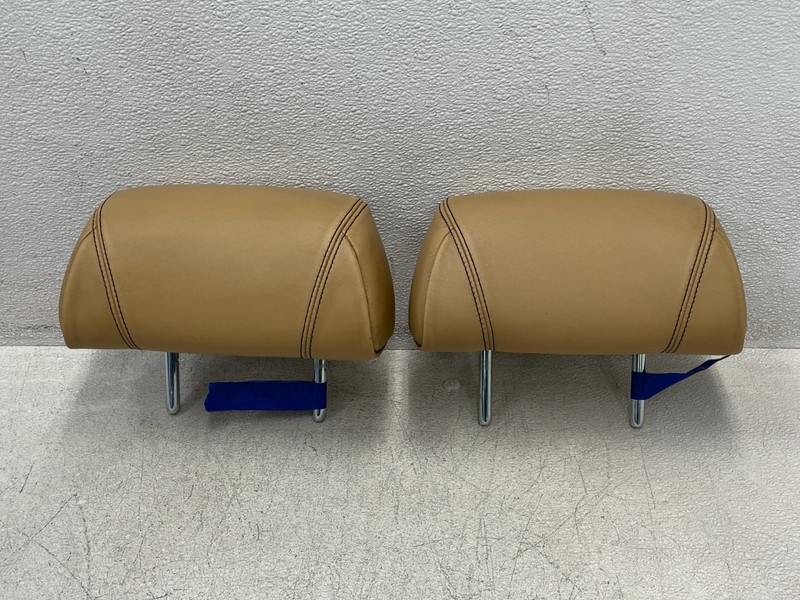 2013 2014 2015 F12 BMW M6 Rear Left & Right Headrest Head Rest Set OEM 1660
