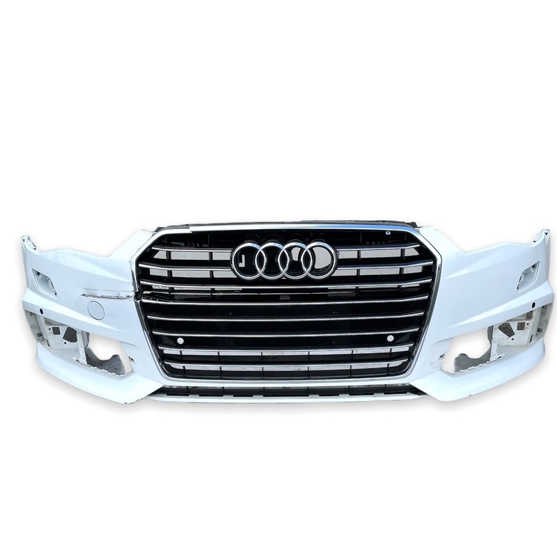 2015-2018 Audi A6 C7 S6 S-Line Front Bumper Cover With Grille OEM 4G0807437AB