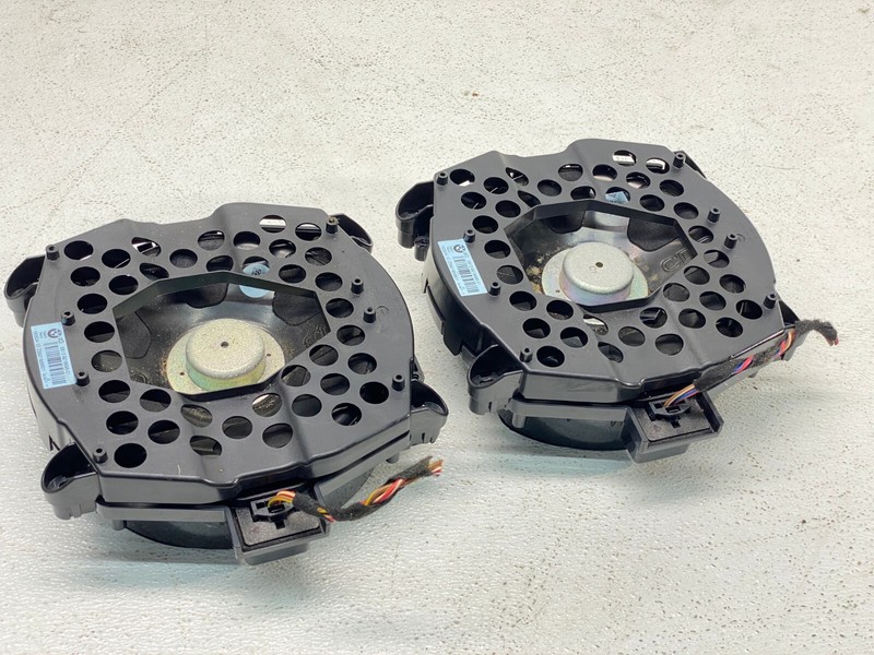 07-17 BMW E70 F25 X3 X5 Left & Right Central Subwoofer Bass Speaker Set! OEM✅