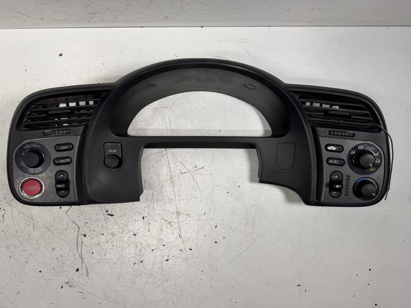 00-01 Honda S2000 Cluster Visor Bezel w/ Switches 77200-S2A-013ZA OEM