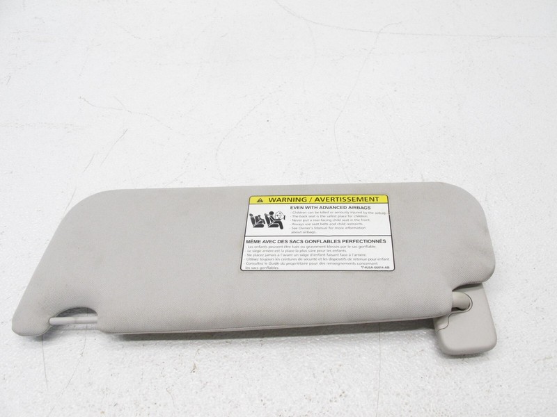 16-21 JAGUAR X260 XF SUN VISOR SUNVISOR SHADE RIGHT PASSENGER FRONT OEM 110723B
