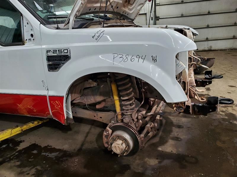 Passenger Fender Front Fits 08-10 FORD F250SD PICKUP 275098