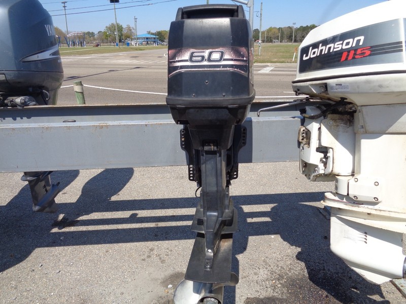 USED 1998 MERCURY 60HP 20" 2-STROKE OUTBOARD BOAT MOTOR ENGINE BIGFOOT