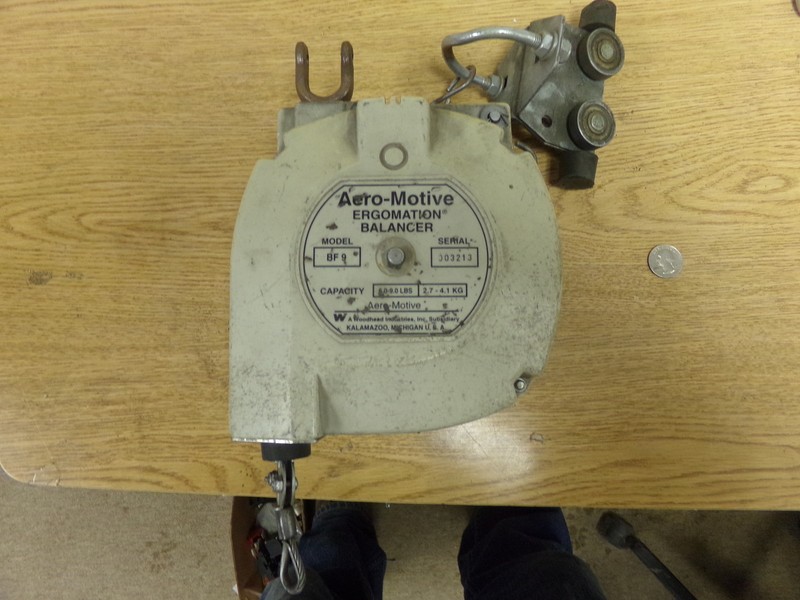 Aero Motive Ergomation Balancer BF9, Serial 003213 *FREE SHIPPING*
