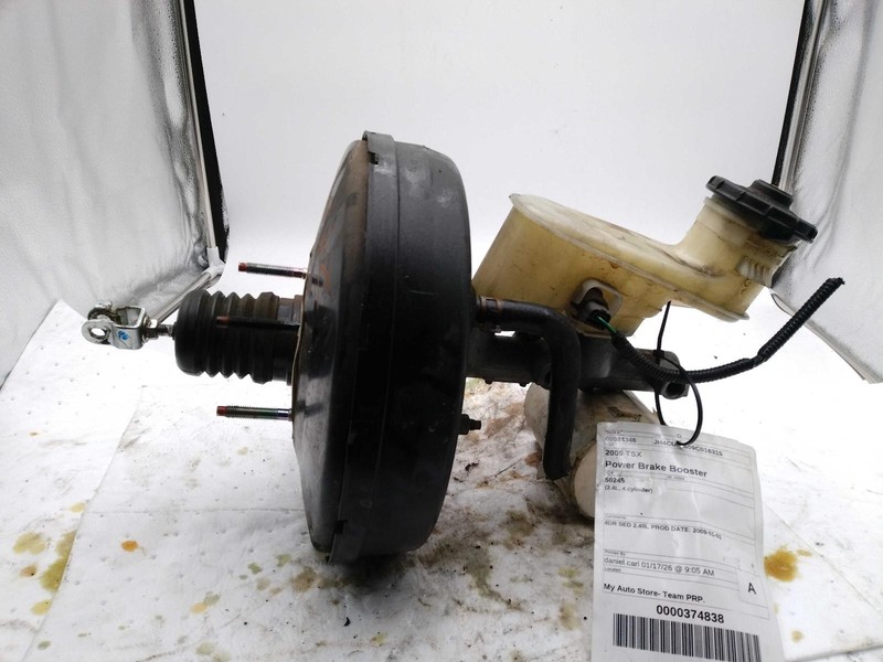 2009 Acura TSX Power Brake Booster OEM 01469TA1A00 265K Miles 6 Month Warranty