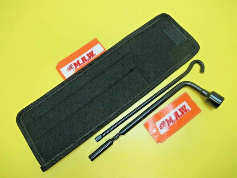 SPARE TIRE LUG WRENCH IRON CASE TOOL KIT 13/16 INCH 21 MM SOCKET for INFINITI