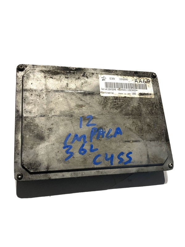 07-12 Chevy Malibu Impala Engine Control Module Computer Ecm Ecu Unit 12635901