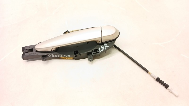 07-13 BMW E70 X5 REAR LEFT DRIVER SIDE EXTERIOR DOOR HANDLE OEM 080125B