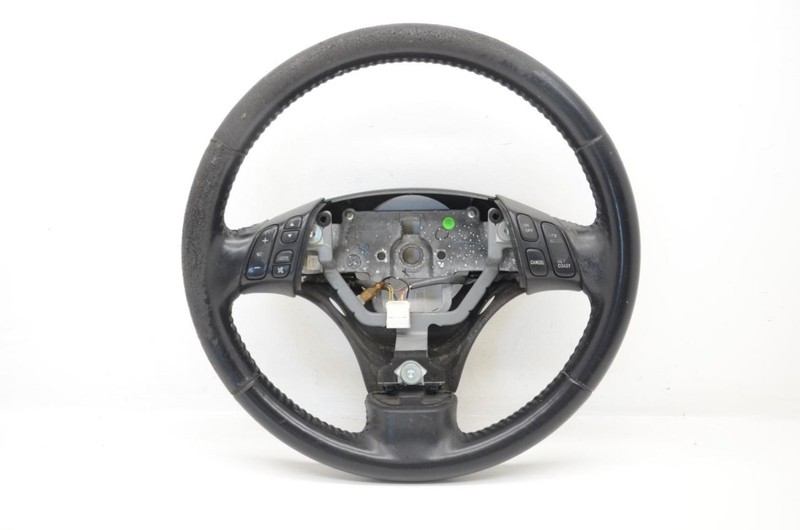 06-08 Mazda Speed6 2.3L Black Steering Wheel with Control Buttons