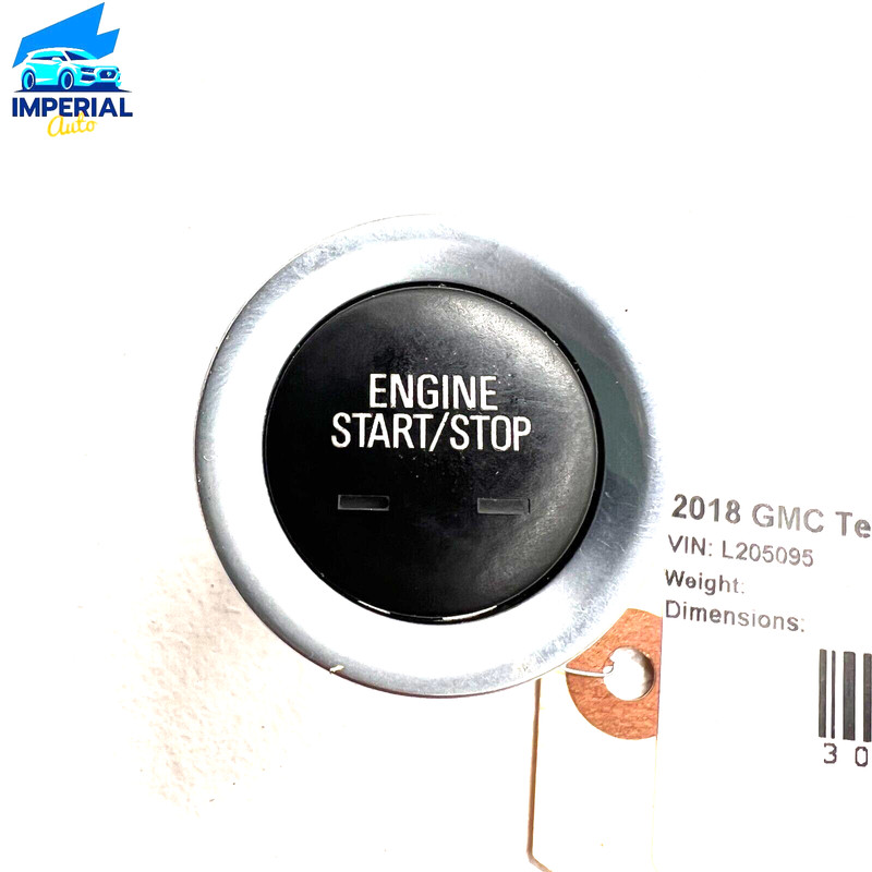 2018 - 2020 GMC TERRAIN ENGINE IGNITION START STOP SWITCH BUTTON OEM