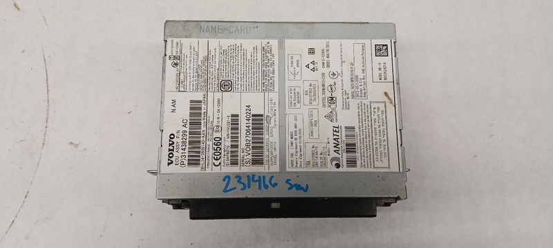 16-'18 VOLVO S60 radio receiver head unit OEM Guaranteed!