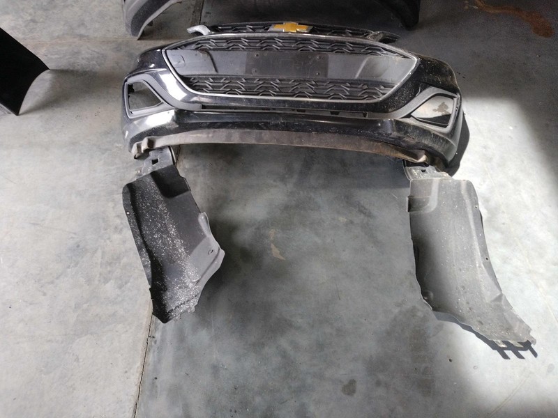 2020 Chevrolet Spark Black Front Bumper Assembly OEM 139K Miles NJ25-17193
