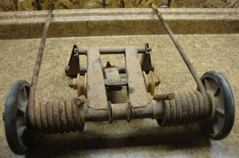 1985 Snowmobile Yamaha XL540 SRV 540 XL-V SR-V Idler Roller Shaft Wheels Spring