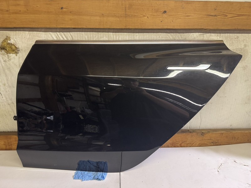 2018-2020 Tesla Model 3 Rear Left Door Shell Black N-10009