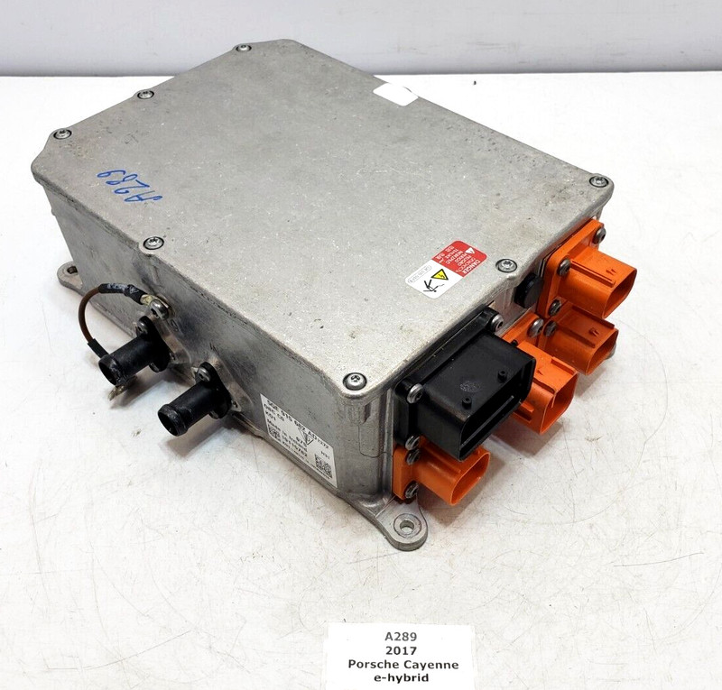 ✅15-18 OEM Porsche Cayenne 958 E-Hybrid Battery Power Voltage Inverter Converter