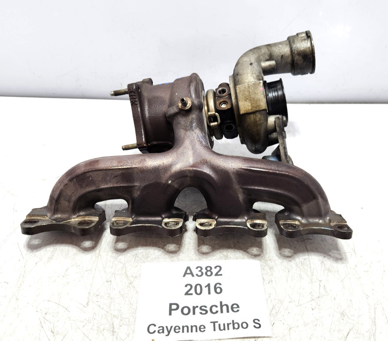 ✅ 13-18 OEM Porsche Cayenne Turbo S 958 4.8L Left Driver Side Turbocharger 98k
