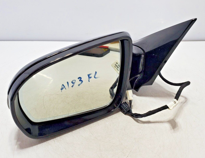 ✅ 2010 OEM Mercedes W207 E350 Front Left Driver Side View Door Mirror Black
