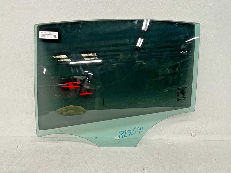 ⭐2017-2020 JAGUAR XE REAR LEFT DRIVER SIDE DOOR WINDOW GLASS PANEL OEM LOT2691