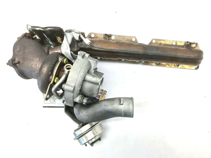 06-12 BENTLEY CONTINENTAL FLYING SPUR TURBO CHARGER RIGHT RH W/MANIFOLD W12 6.0