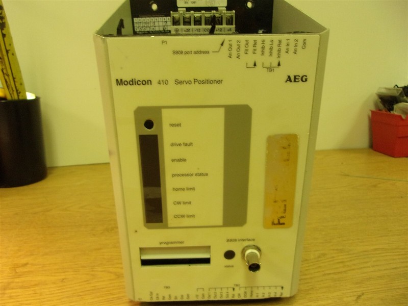 Modicon 110-282 410 Servo Positioner 410-2/890 20/40 Amp CMOS *FREE SHIPPING*
