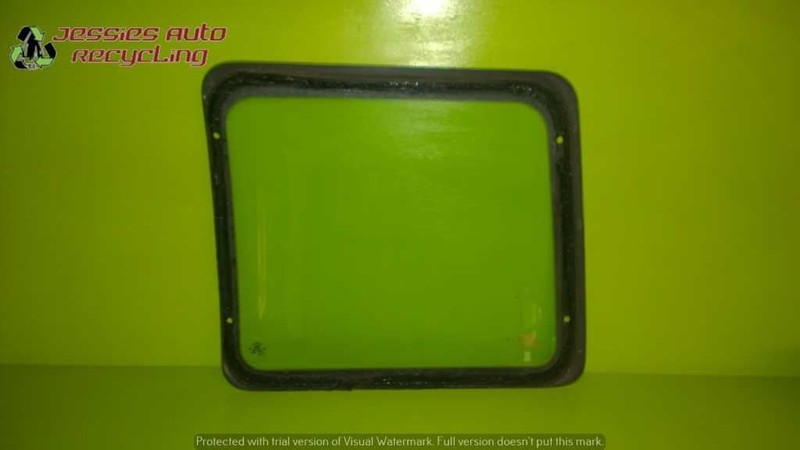 95 FORD E250 ECONOLINE 3DR VAN 4.9L AT LEFT CARGO DOOR BACK GLASS OEM 1804-8
