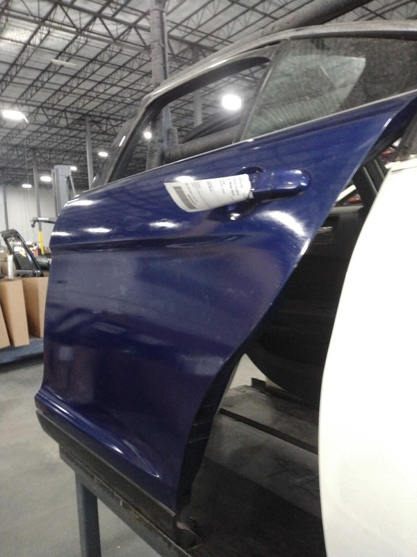 2013 Ford Taurus Left Rear Door Blue Light Scratches 58018 4DR Sedan