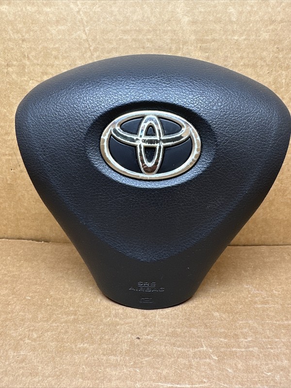 TOYOTA COROLLA L LE LEFT FRONT DRIVER SIDE STEERING WHEEL AIR BAG AIRBAG BLACK