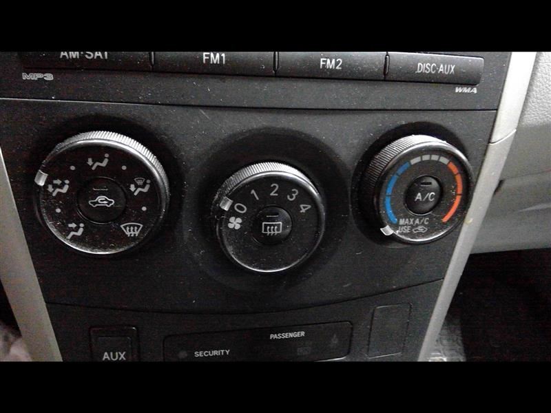 Temperature Control Manual Temperature Control Le Fits 09-13 COROLLA 1450214