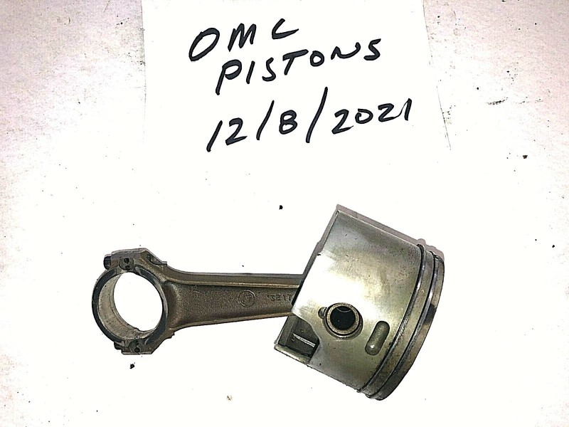 Johnson Evinrude '91+ STD Starboard Piston & Hardware 150 175 HP V6 FRESHWATER