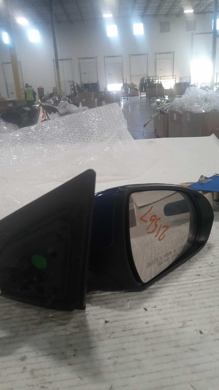 2017 Hyundai Elantra Right Door Mirror Assembly Blue 646737 Used 109k Miles