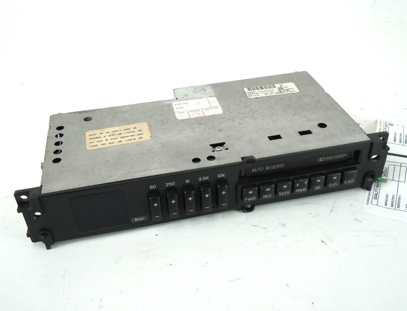 1988-1992 Buick Regal AM FM Radio Cassette Tuner Receiver OEM 16089524