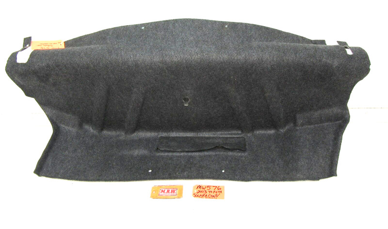 TRUNK LINER TRIM TOP COVER REAR BACK SEAT CARPET UNDER MAT SOLARA CONVERTIBLE