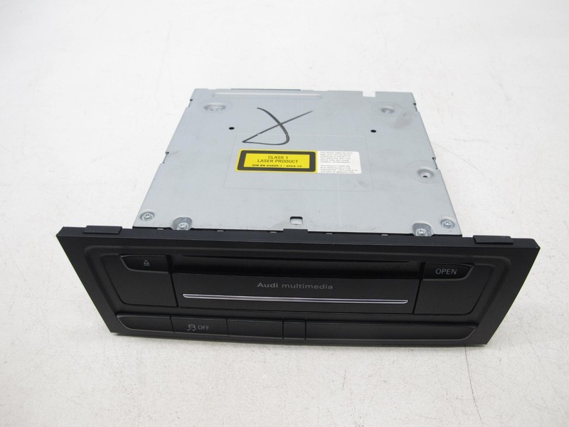 08-12 AUDI 8T A5 S5 MULTIMEDIA CD CHANGER RADIO RECEIVER HEAD UNIT OEM 031125