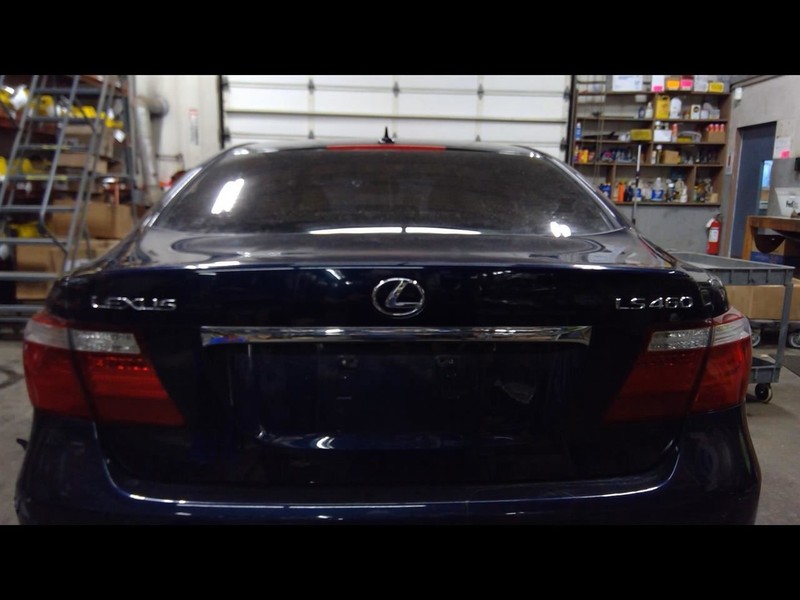 Trunk Lid With Rear View Camera Fits 07-09 LEXUS LS460 1520104