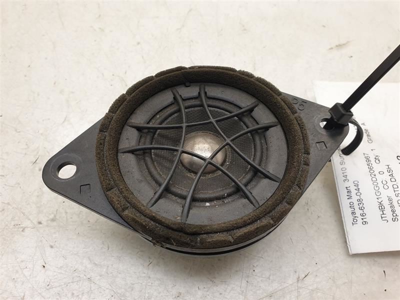2013 LEXUS ES350 3.5L DASHBOARD PASSENGER SIDE AUDIO SPEAKER