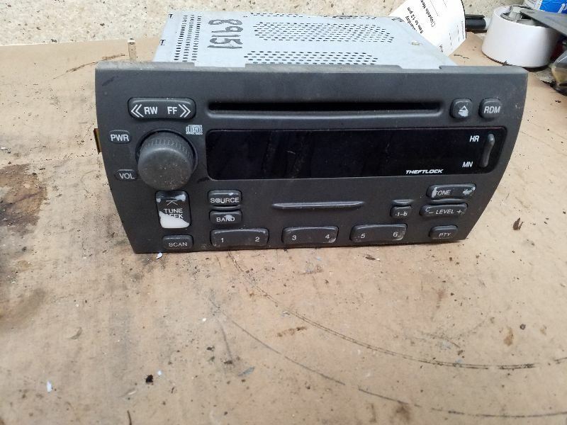 Audio Equipment Radio AM Stereo-fm Stereo-cd Player Fits 04-05 DEVILLE 210375
