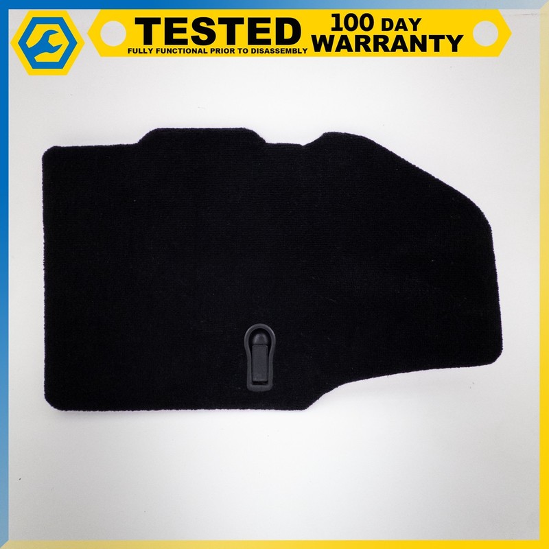 97-04 CHEVROLET CORVETTE C5 REAR TRUNK LEFT STORAGE TRIM CARPET PANEL BLACK OEM