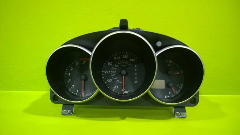 05 06 MAZDA 3 2.0L AT SPEEDOMETER CLUSTER 177K MILES OEM 3309-1