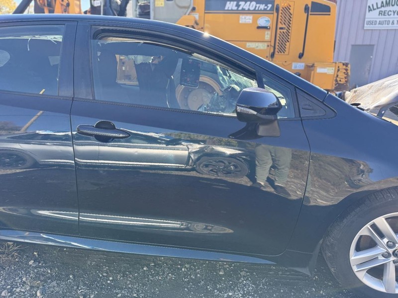 2020 Toyota Corolla Right Passenger Side Front Door Blue