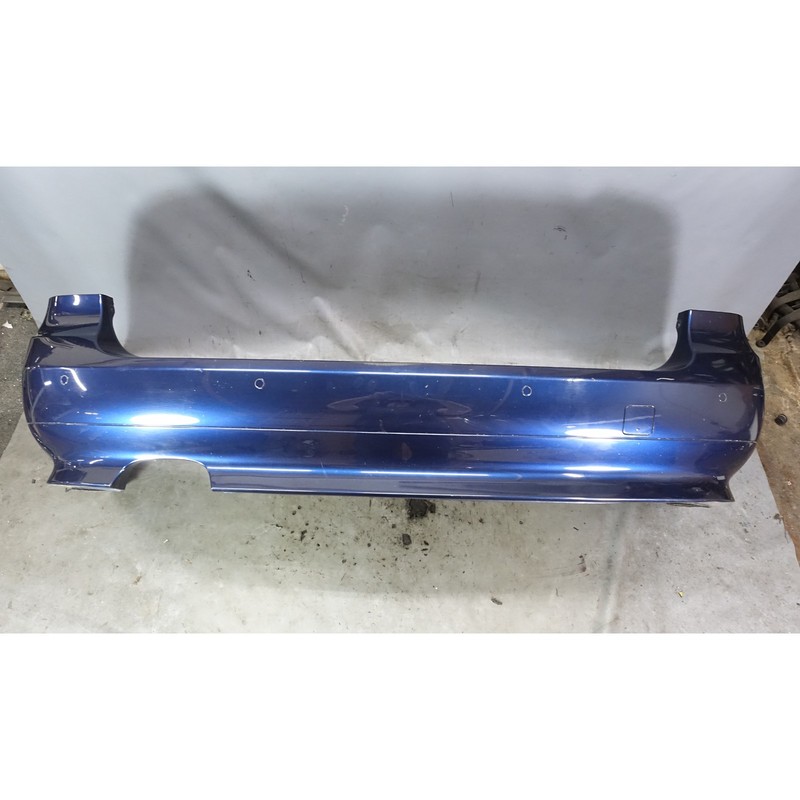 2008-2010 BMW E61 5-Series Touring LCI Factory Rear PDC Bumper Cover Blue OEM